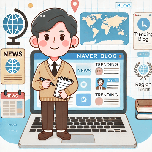 흔들리는 주식 시장 차트
