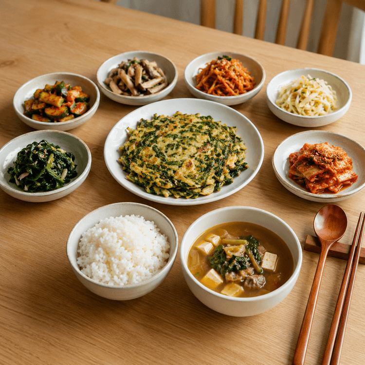 건강한 한식 한 끼 식단