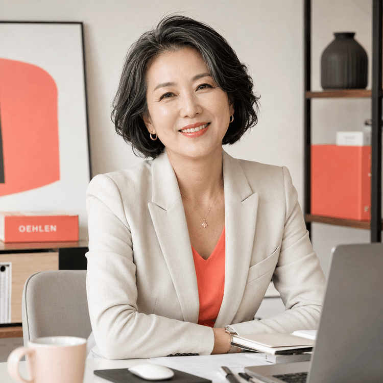 50대 여성 취업 준비 모습