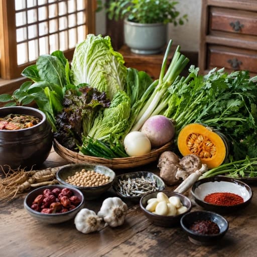 서류 앞에 앉은 50대 여성