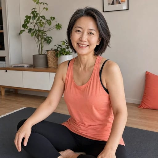 햇살 가득한 공원 벤치 풍경