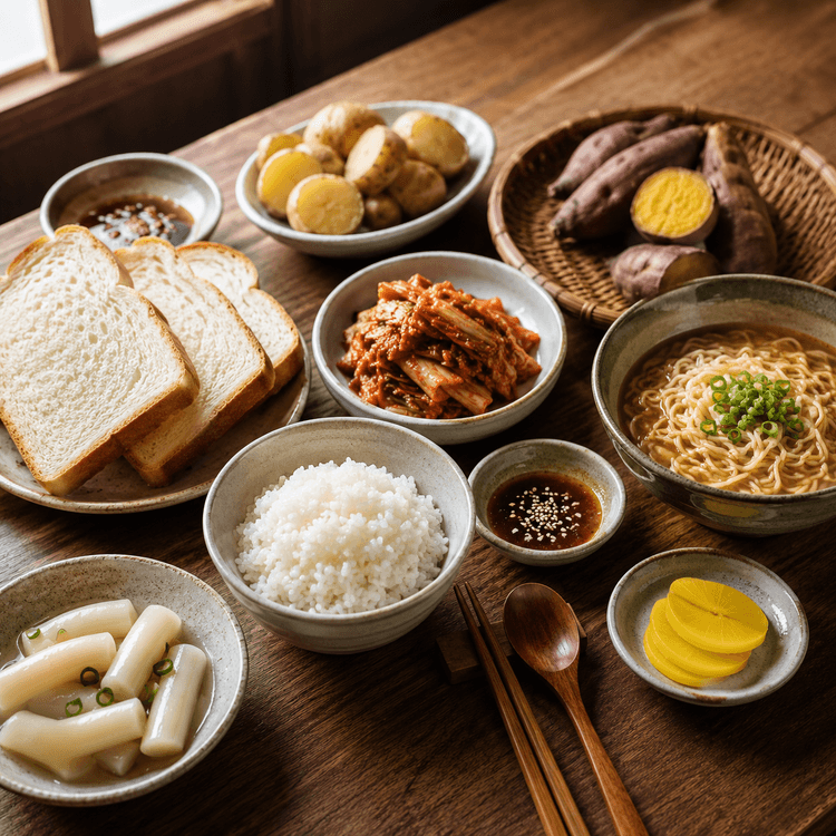 혈당 올리는 음식 모음